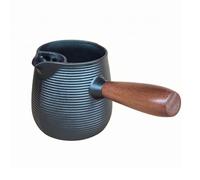 MotiveTech Théière Cylindrique En Fonte Texturée Théière Classique Traditionnelle Robuste Verseuse à Thé pr, Style C