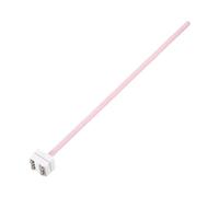 MotiveTech Thermocouple S Type Capteur de Température Industriel Sonde WRP-100 Haute Précision Tube de Porcelaine Corindon Assemblage Simple Adaptée à Four à Mou, Xl