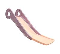 MotiveTech Toboggan D'intérieur pour Enfants, Toboggan Antidérapant, Structure de Jeu Stable pour Canapé-lit, Longueur allongée rose