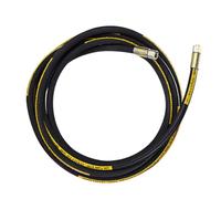 MotiveTech Tuyau Sortie D' sans Fuite Flexible avec Raccords Métalliques Robuste Pompe Manuelle à pour Mécaniciens, 8 Mètres