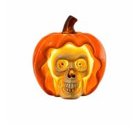 MotiveTech Veilleuse LED En Résine Lumineux Veilleuse Crâne Chaud Décoration Table D'Halloween En Résine pr Fêtes