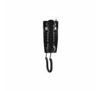MotiveTech Vintage Wall Telephone Téléphone Mural Rétro Combiné Décoratif Cadran d'Inspiration Rotatif Carillon Métallique Corps Solide Usage Décoratif Non, Noir