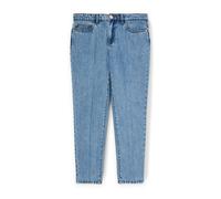 Motivi, Femme, Jeans, Bleu, Taille: 36 FR Jean Coupe Régulière avec Pli Pressé