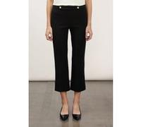 Motivi Kick Flare Trousers With Strap Black Taille: 46 | Évasés pantalons Outlet | Femme | Le Noir