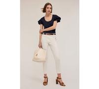 Motivi Regular Trousers With Metal Buttons White Taille: 34 | Pantalons de costume Outlet | Femme | Blanche