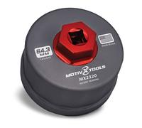 Motivx Tools Clé à Filtre à Huile pour Toyota Camry, Tundra, Tacoma, 4Runner, RAV4 et Plus - Outil de Retrait de Filtre à Huile en Aluminium usiné CNC 64 mm 14 cannelures de précision