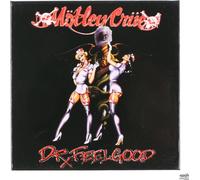 Motley Crue - Aimant pour réfrigérateur "Dr Feelgood Nurses" RO9729 (Taille unique) (Noir/Rouge)