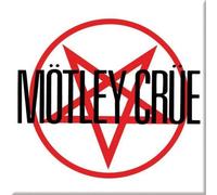 Motley Crue - Aimant pour réfrigérateur "Gram" RO8776 (Taille unique) (Blanc/Rouge/Noir)
