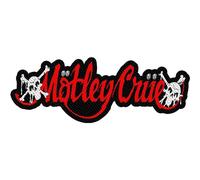 Motley Crue - Découpe - Patch "Dr Feelgood", Tissu tissé Logo RO10673 (Taille unique) (Rouge/Noir/Blanc)