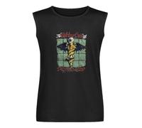 Motley-Crue - Dr Feelgood Album Cover Graphic Men's Vests Tank Tops O-Neck 100% Cotton Undershirts Unisex Sleeveless T-Shirt M