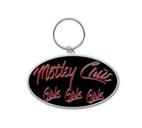 Mötley Crüe - Keyring Schlüsselanhänger - Girls, Girls, Girls Logo (in )