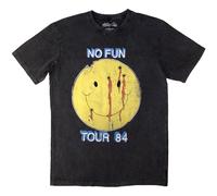 Rock Off officially licensed products Motley Crue No Fun Tour 84 Stone Wash T Shirt Size XXL