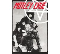 Motley Crue Pentangle Poster musical 61 x 91,5 cm + 2 barres en plastique transparent 62 cm