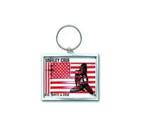 Motley Crue Porte-Clés Métal Red White & Crue