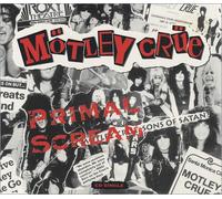 MOTLEY CRUE - PRIMAL SCREAM CD GERMAN ELEKTRA 1991 4 TRACK B/W DANCING ON GLASS, RED HOT LIVE AND DR FEELGOOD LIVE (EKR133CD)