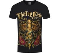 Motley Crue T-Shirt Exquisite Dagger Homme Noir - Taille XL Noir G