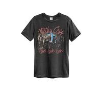 Motley Crue T-shirt Girls Girls Girls Band Logo nouveau officiel Amplified Size XL