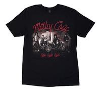 Motley Crue - T-shirt GIRLS GIRLS GIRLS VINTAGE - Adulte (L) (Noir)