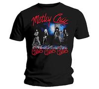 Motley Crue - T-Shirt - Homme Noir Noir Large - Noir - X-Large