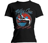 Motley Crue - T-Shirt # L Black Femmina # Heels V.3. [Import]
