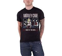 Motley Crue - T-Shirt # L Unisex Black # Shout at The Devil [Import]
