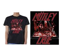 Motley Crue - T-Shirt # L Unisex Black # Too Fast Cycle [Import]