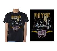 Motley Crue - T-Shirt # M Unisex Black # Theatre Vintage [Import]