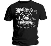 Motley Crue T-Shirt You Can't Kill Rock & Roll Homme Noir - Taille XL Noir G
