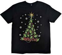 Motley Crue - T-shirt "Xmas Crue" pour homme/femme unie RO9428 (M) (Noir)