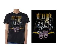Motley Crue - T-Shirt # XXL Unisex Black # Theatre Vintage [Import]