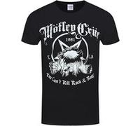 Motley Crue T-Shirt You Can't Kill Rock & Roll Homme Noir - Taille XL Noir G
