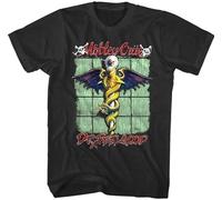 Motley-Crue Unisex T Shirt - Dr Feelgood Album Cover Graphic Tee XL