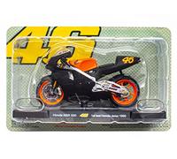 OPO 10 - Moto 1/18 de The Doctor Valentino Rossi #46, Reproduction Compatible avec Honda NSR 500-1st Test Honda Jerez 1999 - VR029