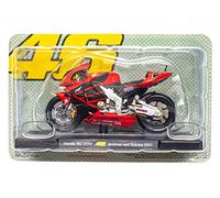 - Moto 1/18 de The Doctor Valentino Rossi #46, Reproduction Compatible avec Honda RC 211V - Summer Test Suzuka 2001 - VR039