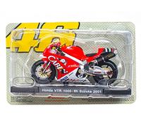 OPO 10 - Moto 1/18 de The Doctor Valentino.Rossi, Reproduction Compatible avec Honda VTR 1000-8h Suzuka 2001 - VR106