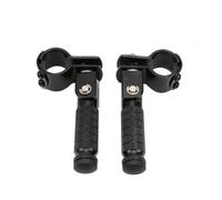 Moto 1 Paire De Pédales Pied Moteur Électrique Pédale Pliable Pegs Moto Électrique Vis Écrous(Noir)