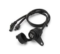 Moto 12V DV Pour BMW R1200GS R1250GS LC ADV K1600GT GTL S1000XR R nineT R9T Double USB Chargeur Adaptateur Prise Convertisseur