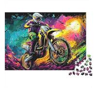 Moto (15)_4 Puzzle 1000 Pièces dès 14 Ans, Art Qualité 52x38cm