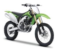 Moto 2009 KAWASAKI KX 450F - MAISTO 31175 - Modèle 1:12 - Vert - Mixte - Adulte