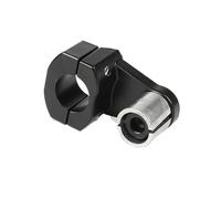 Moto 22 Mm 28 Mm Barre De Serrage Surélevé Guidon Poignée Barre Risers Montage Riser Pince Accessoires Guidon Kit Riser(Black 1 PCS,22 Mm)
