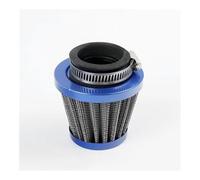 Moto 35 38 42 45 Mm Carburateur Filtre À Air Nettoyant Tuyau D'admission Champignon pour Tout-Terrain pour VTT Quad Pit Bike(Blue 35mm)