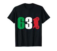 Moto 63 Italie Biker Motard T-Shirt