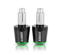 Moto 7/8 "22 MM Poignées De Guidon Poignée Embout De Barre Pour BMW G310GS G 310GS G 310 GS G310gs 2017 2018 Poignée Poignées Capuchon(Black-Green)
