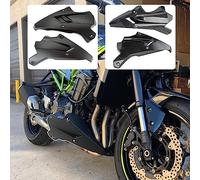 Moto abaissement Moteur Garde Ventre pour Z900 Bas châssis Protecteur carénage Capot Corps Cadre Panneau Compatible avec Kawasaki Z900 Z-900 2017 2018 2019 (Noir)