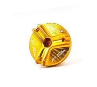 Moto Accessoires Bouchon De Remplissage D'huile Moteur CNC, Accessoires Mode pour Moto, Couvercle pour Y-AMAHA DT125R DT125RR DT125 R DT 125(Yellow)