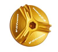 Moto Accessoires Couvercle De Remplissage D'huile Moteur pour Moto, Accessoires CNC, Protection pour Suzuki V-Strom 650 250 1000/xt DL DL650 DL1000 650dl(Yellow)