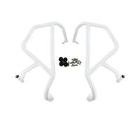 Moto Accessoires Moteur Garde Barre de protection Convient pour CFMOTO 450MT, pare-choc, Cage cascade, support sacoches latérales Pare-Chocs Moto(A-White-Upper Only)