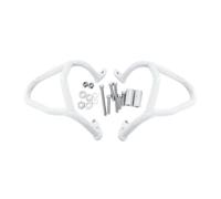 Moto Accessoires Moteur Garde Barre de protection Convient pour CFMOTO 450MT, pare-choc, Cage cascade, support sacoches latérales Pare-Chocs Moto(B-White 1 Set)