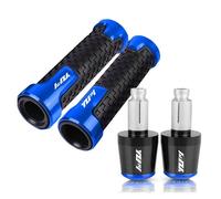 moto Accessoires Moto, Leviers De Frein Et D'embrayage, Poignées De Guidon Pour YZF R1 YZF-R1 1999 2000 2001 2002 2003 extrémité du manche(Blue)