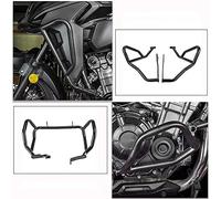 Moto Acier Autoroute Cage Crash Bar Crashbar Moteur Garde Pare-chocs Cadre Chute Protecteur Supérieur Inférieur pour CB500X CB 500 X CB 500X Accessoires 2019 2020 2021 2022 (Un jeu)